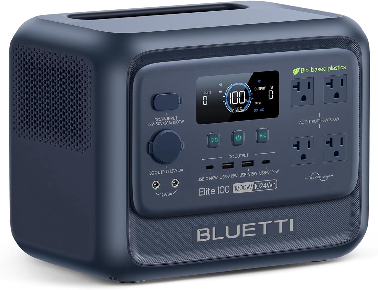 EcoFlow DELTA Mini Power Station, 882Wh, 160W Solar Panel, 1400W
