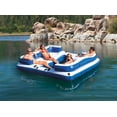 thumbnail image 3 of Intex 58293EP Oasis Île Gonflable Géant 5 Personne Lac Flottant Radeau Salon, 3 of 7