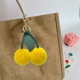 thumbnail image 5 of Clearance Items! Furry Car Pendant, Imitation Rabbit Hair Keychain, Cute Cherry Pendant for Bags, Couples Pendant, Car Decoration Keychain, Furry Bag Pendant Sales Today Clearance!, 5 of 6
