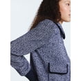 thumbnail image 5 of Free Assembly Women's Tweed Bomber Jacket, Sizes XS-XXL, 5 of 8