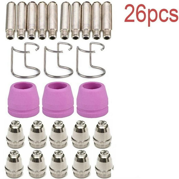 qiya Plasma Consumables Kit For Plasma Cutter AG-60 SG-55 WSD-60 Torch Nozzle