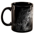 thumbnail image 2 of Tribal Elephant All Over Black Out Coffee Mug, 2 of 2