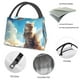 thumbnail image 4 of Balery Blue Sky Winged Cat Bolsa de Aislamiento Portátil – Bolsa de Almuerzo con Forro de Aluminio Mejorado, Funda Impermeable y Fácil de Limpiar para Picnic y Caja de Almuerzo, 4 of 6