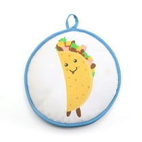 Oimcto Potato Pancakes & Tortillas Insulated Bags,Tortilla Warmer 12 Inch Insulated Fabric Pouch Large Tortilla Holder for Corn & Flour Tortillas Bread Pizza