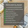 thumbnail image 6 of Koeckritz Rugs Economical 11'x12' Taupe Area Rug, Soft & Durable for Indoors/Outdoors, 6 of 6