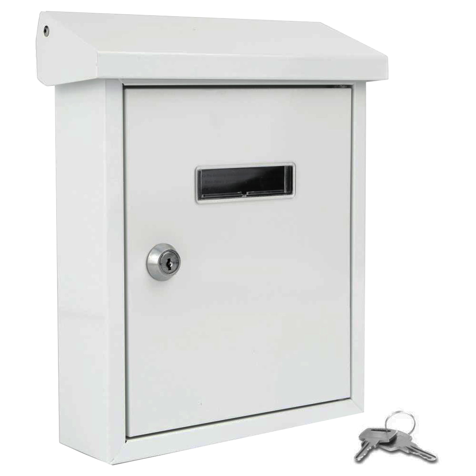 Indoor/Outdoor Wall Mount Locking Mailbox