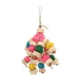 thumbnail image 3 of Chewing Toy  Sepak Takraw Toy Bird Bite Toy Colorful  Toy Bird Toy  Chewing Toy Colorful Safe Relieve Anxiety Hanging  Sepak Takraw Toy For Birds Parrots, 3 of 8