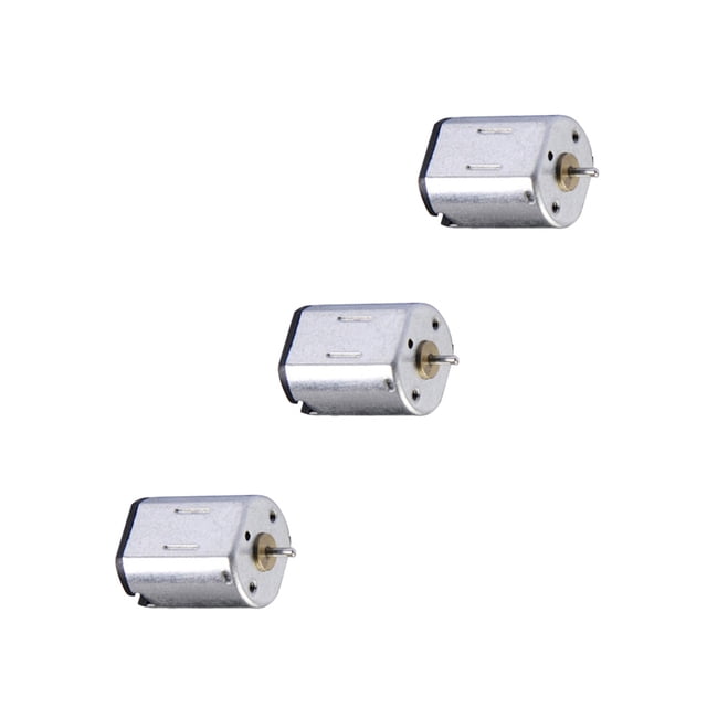 3pcs Motores de Energía Solar DC 2V-5V 12000RPM Pequeños Motor Eléctrico Juguete DIY Perfke