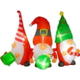thumbnail image 2 of Inflable Navidad Nomos Duendes Navideños 2m Exterior Jardin, 2 of 6