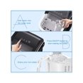 thumbnail image 6 of Havato Nugget Ice Maker Countertop,  Self-Cleaning  Ice Maker With Ice Basket & Scoop, 26Lbs/24H, 9 Ice Cubes Ready In 6 Mins, Chewable Ice Maker Machine For Home Camping Party RV, 6 of 18