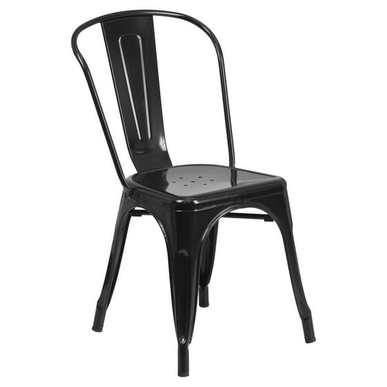 Flash Furniture Metal Indoor Outdoor Stackable Chair Multiple Flash Furniture Metal Indoor Outdoor Stackable Chair Multiple Colors