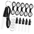 thumbnail image 4 of Nurse Pen Set Multipurpose Permanent Markers Folding Folding Black, 4 of 8