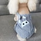 thumbnail image 4 of Pantalones de Pana Elástica de Una Pieza con Correa para Perros de Cuatro Patas onlyliua, 4 of 7