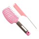 thumbnail image 2 of Peine flexible grande Peine de masaje de 2 piezas Peine de zona de cabello rizado con cola puntiaguda de 9 filas TUNC Sencillez, 2 of 5