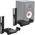 thumbnail image 1 of Soporte de pared para altavoz FDM universal, un par (negro), 1 of 8