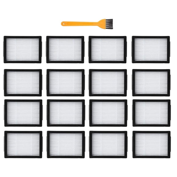 Paquete de 16 piezas de repuesto de filtros Roomba compatibles con Irobot Roomba I7 I7ﳹ J7 I3 I3 I4 I5 I5 J5 J5 I2 I2 I1 I1 I4 I6 I6 I8 I8 E5 E6 E7 Aspiradora robótica serie I & J & E