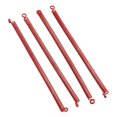 thumbnail image 1 of RC Body Shell Clip Rope, Premium Metal R Pins with Anti Loss Spring, 4pcs Spring Anti Loss Rope and 24pcs Car Shell Buckles, 1 of 7