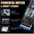 thumbnail image 2 of Cortapelos eléctrico para hombre, recortador de pelo inalámbrico con carga rápida USB, ligero y fácil de transportar., 2 of 5