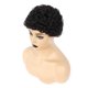 thumbnail image 3 of Moda Moderna Corto Rizado Africano Rizado Mujer Negro Rosa Malla Falso Tocado, 3 of 10
