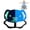 Blue, variant on Spinning Chair for Kids,Glow-in-the-Dark Elephant Sensory Swivel Chair with Handle Design,Autism & ADHD Sensory Toy for Training Body Coordination,3+ Years,220LBS Weight Capacity