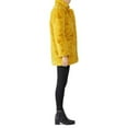 thumbnail image 2 of APPARIS Womens Yellow Faux Fur Button Down Winter Jacket Coat M, 2 of 3