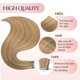 thumbnail image 3 of Extensiones de cabello con cinta adhesiva AGMITY Strawberry Blonde 22", 50 g, 3 of 6