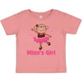 thumbnail image 3 of Inktastic Mimi's Girl monkey Girls Baby T-Shirt, 3 of 5