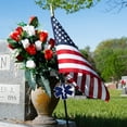 thumbnail image 5 of Allied EMS Veteran Grave Marker With 30 Inch Tall American Cemetery Flag, 5 of 5