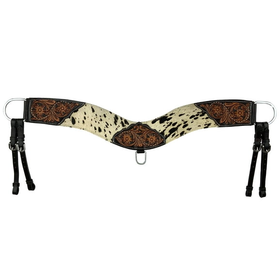 Showman Floral & Cowhide Western Tripping Collar