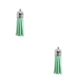 thumbnail image 2 of Llavero encantos Yuarrent 28 piezas colgante borlas simple Verde 2 piezas, 2 of 6