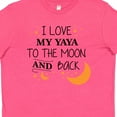 thumbnail image 4 of Inktastic I Love My Yaya to the Moon and Back Youth T-Shirt, 4 of 5