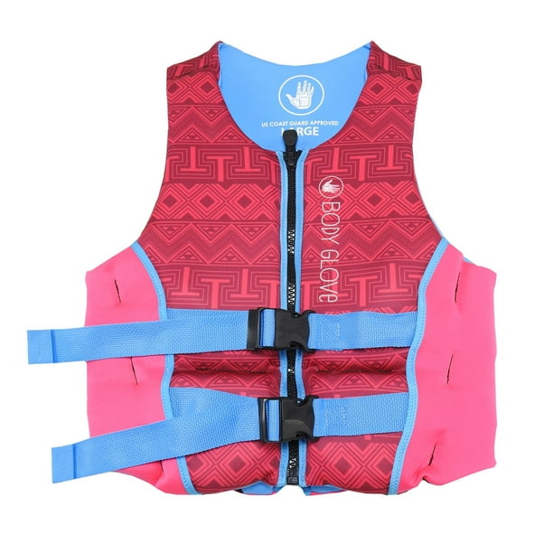 Body Glove Body Glove Womens Size Large (37 in.41 in.) Life Jacket, Pink/Baby Blue Walmart