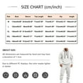 thumbnail image 4 of MLQIDK Men's Big and Tall Sweatsuits 2 Piece Set Athletic Workout Gym Sport Fleece Zip up Hoodie and Sweatpants Tracksuits Winter Jogging Sweat Suits Lounge Outfit Dark Gray L, 4 of 6