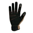 thumbnail image 4 of Hyper Tough Cotton Duck Canvas Utility, Unisex Work Gloves, Brown, Medium, HT88981-23, 4 of 10