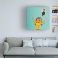 thumbnail image 2 of Canvas Wall Art - Julia Ramiro 'Greta' Wall Art for Living Room, Bedroom, or Office Décor by Trademark Fine Art - 24 x 24 Inches, 2 of 4
