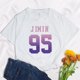 thumbnail image 3 of Camiseta informal con estampado de k-pop para mujer, Top Harajuku para mujer, Camiseta básica con cuello redondo, camiseta blanca de manga corta para niña, 3 of 5