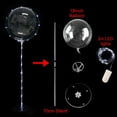 thumbnail image 1 of 1Set Led Balloon With Column Stand Luminous Transparent Bobo Balloons Stand LED String Lights Wedding Birthday Party Decoration, 1 of 7