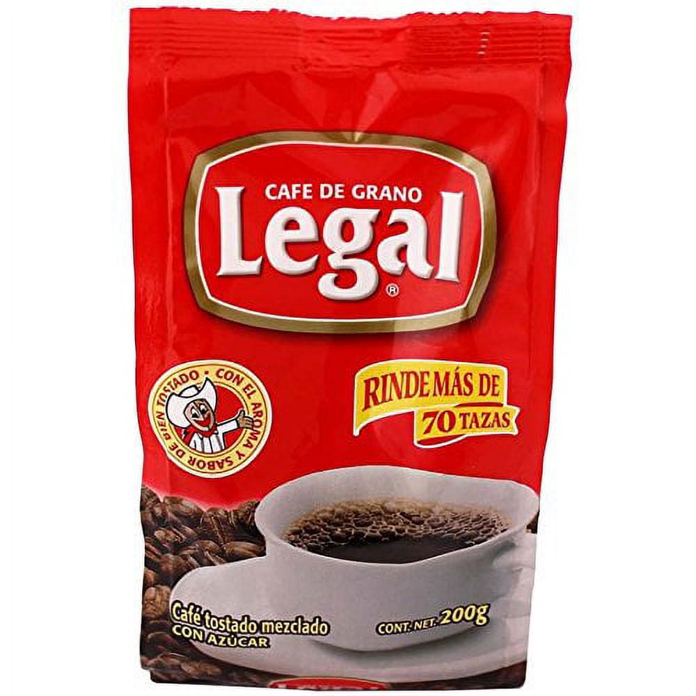 Cafe Mexican Ground Coffee 7 Ounces (Pack of 2) - Cafe Legal Mexicano (Pack of 2)