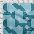 thumbnail image 3 of oneOone Silk Tabby Light Blue Fabric Geometric Abstract Polka Craft Projects Decor Fabric Printed By The Yard 42 Inch Wide, 3 of 4