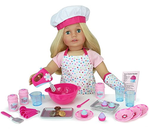 american girl doll baking set