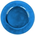 thumbnail image 1 of 1 Pc, Beaded Round 13" Charger Plates - Royal Blue For Event & Home Decor, 1 of 1