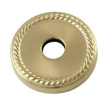 Kingston Brass FLROPE7 0.75 in. Decor Escutcheon, Brushed Brass
