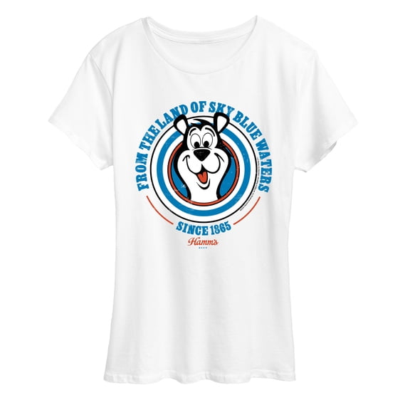 Hamms - Americas Favorite Beer Hamms - Women's Short Sleeve Graphic T-Shirt