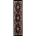 thumbnail image 5 of Home Dynamix Premium Sakarya Traditional Medallion Runner Area Rug, Black/Red, 1'9"x7'2", 5 of 7
