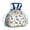 White Cartoon Dinosaurs, variant on White Cartoon Dinosaurs UFOs Stars Pattern Drawstring Lunch Bag Women - Drawstring Lunch Bag Insulated for Work Office - Stain-Resistant Large Lunchbags for Women with Multi-Pockets