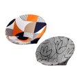 thumbnail image 3 of 2 × Fundas para sillas de platillos Silla Poliéster estirable para protección de muebles de hotel Restaurante EstiloH Macarena funda de asiento, 3 of 8