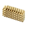 thumbnail image 1 of 80 piezas M3 10+6mm Tornillos Espaciadores Hexagonales de Latón con Rosca Macho y Hembra, 1 of 3