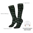 thumbnail image 4 of Rateoe Hieroglyphic Symbols Pattern Women’s Knee High Crew Socks,Trouser Socks, – Comfortable, Breathable, Moisture-Wicking and Soft, 4 of 6