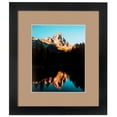 thumbnail image 2 of ArtToFrames 12x24 Matted Picture Frame with 8x20 Single Mat Photo Opening Framed in 1.25 Satin Black and 2 Desert Sand Mat (FWM-3926-12x24), 2 of 6