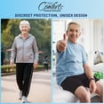 thumbnail image 3 of Premium Protection Incontinence Pads for Seniors, Super Absorbency for Day/Overnight Use, Safe for Sensitive Skin, Cotton Liner, Protects from Incontinence/Bladder Leaks, 180ct Case by Easy Comforts, 3 of 9